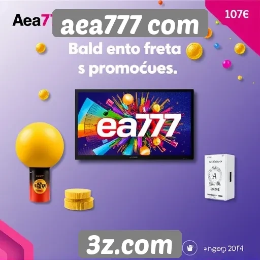Ofertas e promoções no site aea777